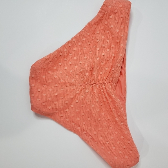 NWOT‎ BECCA Swiss Dot Shirred Bikini Bottom - Picture 8 of 8